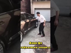 Audi Q7 tableros de marcha de potencia antiprincado con despliegue automático