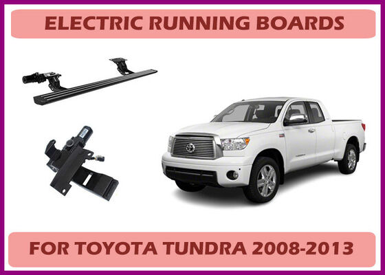 Estribos eléctricos Toyota Tundra con características de seguridad y durabilidad